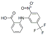 Benzoic acid, 2-[[2-nitro-5-(trifluoromethyl)phenyl]amino]- molecular structure
