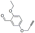 Benzaldehyde, 2-ethoxy-5-(2-propynyloxy)- (9CI) molecular structure