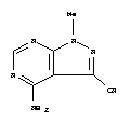 4-amino-1-methyl-1H-pyrazolo[3,4-d]pyrimidine-3-carbonitrile