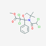 methyl dichloro[3-(dichloroacetyl)-4,4-dimethyl-2-phenyl-1,3-oxazolidin-2-yl]acetate