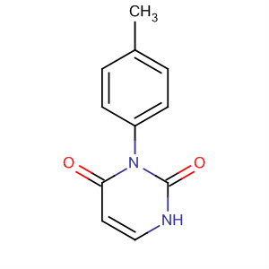 2,4(1H,3H)-Pyrimidinedione, 3-(4-methylphenyl)- molecular structure