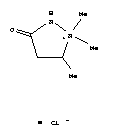 1,1,5-trimethyl-3-oxopyrazolidin-1-ium molecular structure