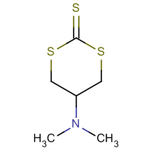 1,3-Dithiane-2-thione, 5-(dimethylamino)- molecular structure