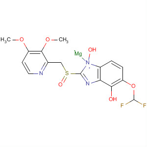1H-Benzimidazole,5-(difluoromethoxy)-2-[[(3,4-dimethoxy-2-pyridinyl)methyl]sulfinyl]-,magnesium salt, dihydrate