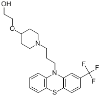 Flupimazine molecular structure