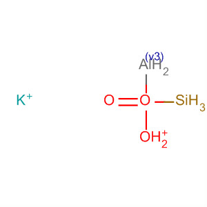 Al·H3O·HO·K·O·Si molecular structure