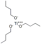 titanium tributanolate molecular structure