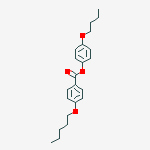 Benzoic acid, 4-(pentyloxy)-, 4-butoxyphenyl ester