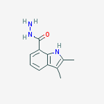 2,3-Dimethyl-1H-indole-7-carbohydrazide
