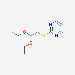 2-[(2,2-diethoxyethyl)sulfanyl]pyrimidine