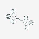Stannane, 1,6-hexanediylbis[triphenyl- molecular structure