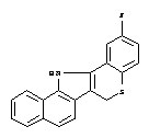 Benzo[g][1]benzothiopyrano[4,3-b]indole,2-fluoro-6,13-dihydro-