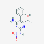 N-[4-amino-6-ethyl-5-(2-hydroxyphenyl)pyrimidin-2-yl]nitramide