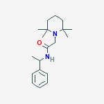 1-[N-(α-Methylbenzyl)glycyl]-2,2,6,6-tetramethylpiperidine