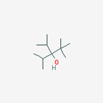 2,2,4-trimethyl-3-(propan-2-yl)pentan-3-ol molecular structure