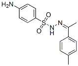 4-amino-N-[1-(4-methylphenyl)ethylideneamino]benzenesulfonamide molecular structure