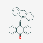 10-(anthracen-9-ylmethylidene)anthracen-9(10H)-one molecular structure