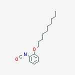 Benzene, 1-(decyloxy)-2-isocyanato- molecular structure