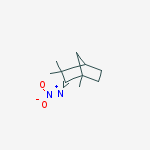Bicyclo[2.2.1]heptan-2-imine, 1,3,3-trimethyl-N-nitro- molecular structure