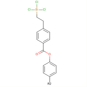 Benzoic acid, 4-[2-(trichlorosilyl)ethyl]-, 1,4-phenylene ester molecular structure