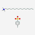 Hexadecyl(trimethyl)azanium;4-methylbenzenesulfonic Acid molecular structure