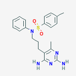 N-[3-(2,4-DIAMINO-6-METHYL-PYRIMIDIN-5-YL)PROPYL]-4-METHYL-N-PHENYL-BENZENESULFONAMIDE
