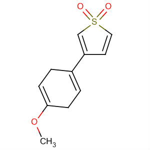Thiophene, 2,5-dihydro-3-(4-methoxyphenyl)-, 1,1-dioxide molecular structure