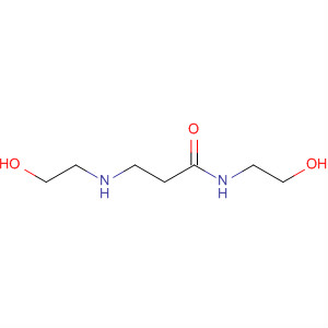 Propanamide, N-(2-hydroxyethyl)-3-[(2-hydroxyethyl)amino]- molecular structure