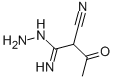2-CYANO-3-OXOBUTANIMIDOHYDRAZIDE molecular structure