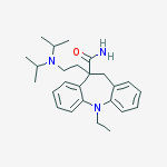 10-[2-(dipropan-2-ylamino)ethyl]-5-ethyl-10,11-dihydro-5H-dibenzo[b,f]azepine-10-carboxamide