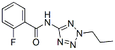 Benzamide, 2-fluoro-N-(2-propyl-2H-tetrazol-5-yl)- (9CI)
