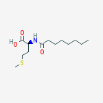 N-OCTANOYLMETHIONINE molecular structure