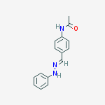 N-{4-[(2-phenylhydrazinylidene)methyl]phenyl}acetamide