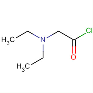 Acetyl chloride, (diethylamino)- molecular structure