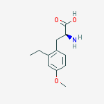 TYROSINE, 2-ETHYL-O-METHYL- molecular structure