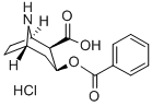 NORBENZOYLECGONINE HYDROCHLORIDE molecular structure