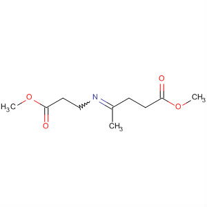 Pentanoic acid, 4-[(3-methoxy-3-oxopropyl)imino]-, methyl ester
