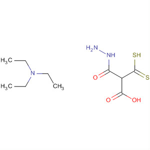 Acetic acid, 2-(dithiocarboxy)-1-methylhydrazide, compd. withN,N-diethylethanamine (1:1)