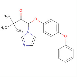 2-Butanone, 1-(1H-imidazol-1-yl)-3,3-dimethyl-1-(4-phenoxyphenoxy)- molecular structure