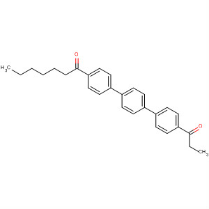 1-Heptanone, 1-[4''-(1-oxopropyl)[1,1':4',1''-terphenyl]-4-yl]-