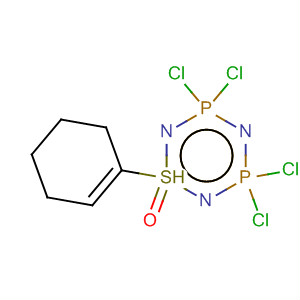 1l4-1,2,4,6,3,5-Thiatriazadiphosphorine,3,3,5,5-tetrachloro-3,3,5,5-tetrahydro-1-phenyl-, 1-oxide