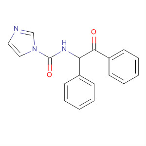 1H-Imidazole-1-carboxamide, N-(2-oxo-1,2-diphenylethyl)- molecular structure
