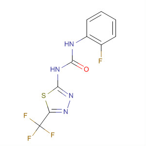 Urea, N-(2-fluorophenyl)-N'-[5-(trifluoromethyl)-1,3,4-thiadiazol-2-yl]-