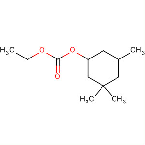 Carbonic acid, ethyl 3,3,5-trimethylcyclohexyl ester, trans- molecular structure