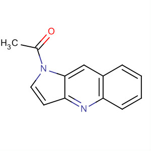 1H-Pyrrolo[3,2-b]quinoline, 1-acetyl-