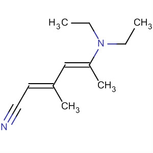 2,4-Hexadienenitrile, 5-(diethylamino)-3-methyl-, (E,E)-