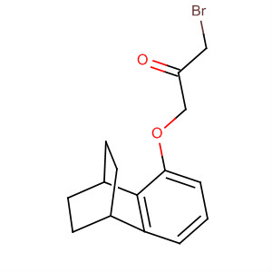 2-Propanone,1-bromo-3-[(1,2,3,4-tetrahydro-1,4-ethanonaphthalen-5-yl)oxy]- molecular structure