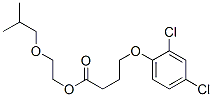 4-(2,4-Dichlorophenoxy)butanoic acid 2-(2-methylpropoxy)ethyl ester molecular structure