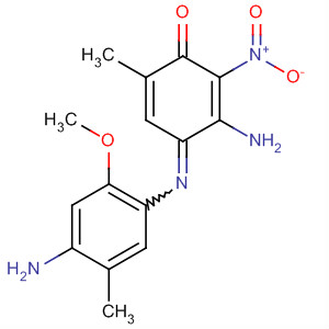2,5-Cyclohexadien-1-one,3-amino-4-[(4-amino-2-methoxy-5-methylphenyl)imino]-6-methyl-2-nitro-