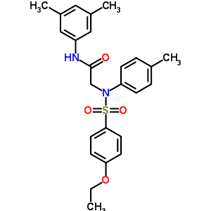 N-(3,5-dimethylphenyl)-N~2~-[(4-ethoxyphenyl)sulfonyl]-N~2~-(4-methylphenyl)glycinamide